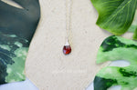 Birthstone Necklace in Sterling Silver