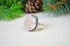 Fossilized Coral Ring (Size 9)
