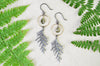 Cedar Branch & Labradorite Earrings