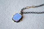 Boulder Opal Necklace with 14K Yellow Gold Accents