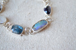 Under Andromeda Multi-Gemstone Link Bracelet