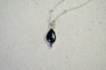 Black Onyx Charm Necklace