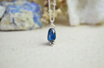 Moss Kyanite Charm Necklace