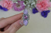 Kunzite & Pink Sapphire Ring (Size 8)