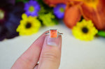 Orange Spiny Oyster Stacking Ring (Size 5 1/2)