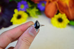 Black Onyx Stacking Ring (Size 9 1/2)