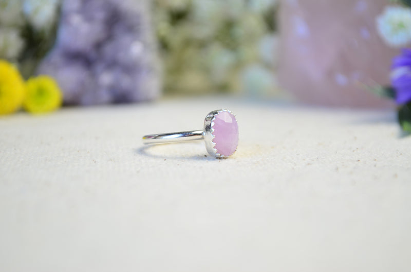 Kunzite Stacking Ring (Size 5 1/2)