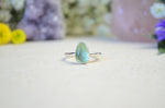 Prehnite Stacking Ring (Size 6)