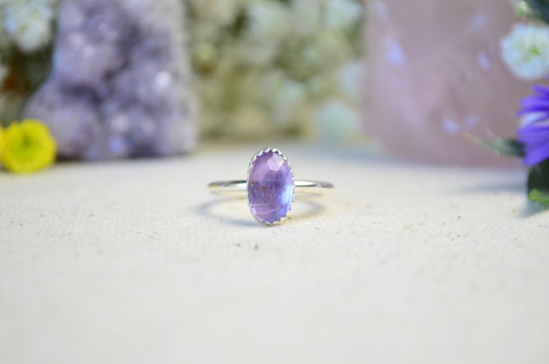 Amethyst Stacking Ring (Size 7)