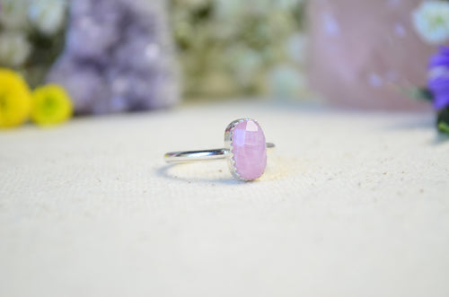 Kunzite Stacking Ring (Size 7 1/2)