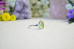 Prehnite Stacking Ring (Size 8)