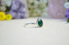 Emerald Stacking Ring (Size 8 1/2)