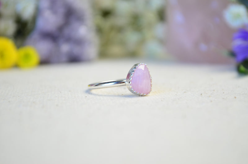 Kunzite Stacking Ring (Size 8 1/2)