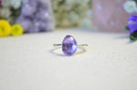 Amethyst Stacking Ring (Size 10)