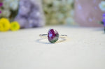 Ruby in Zoisite Stacking Ring (Size 10)