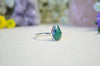 Emerald Stacking Ring (Size 10)