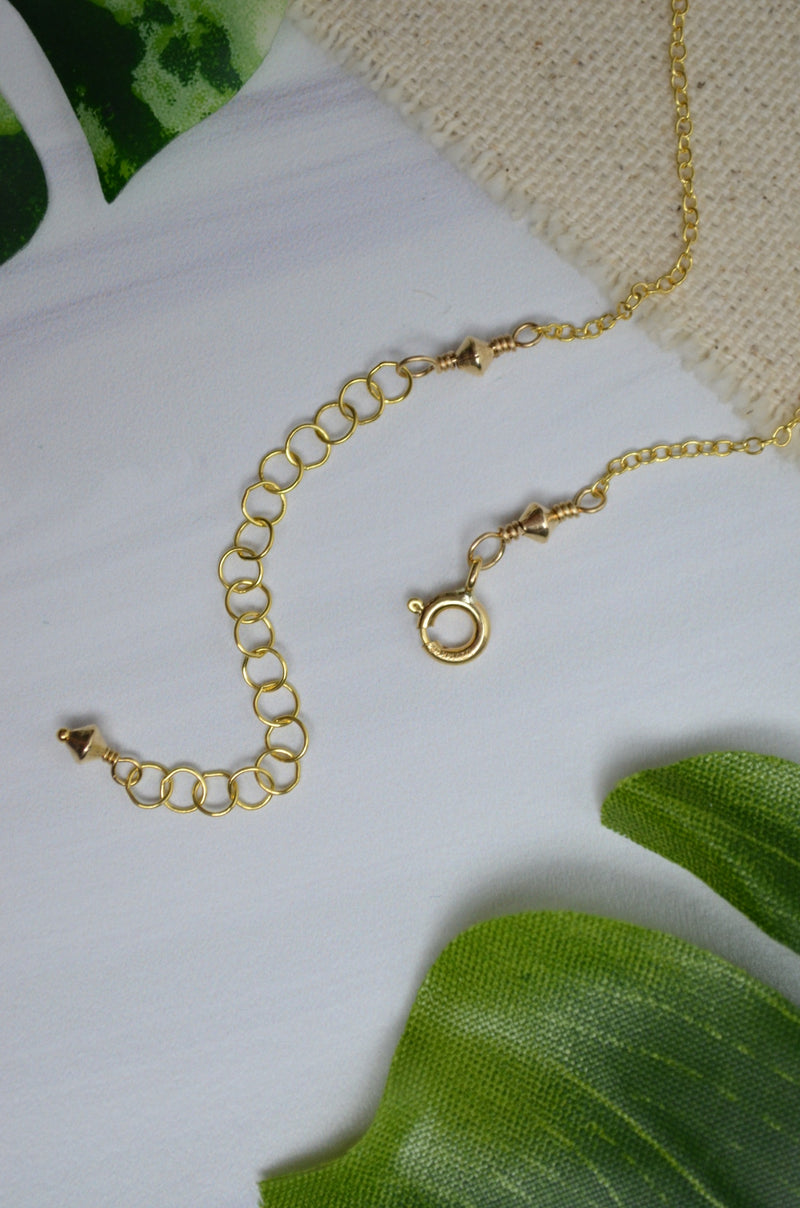 Raindrop Necklace in 14K Gold Fill