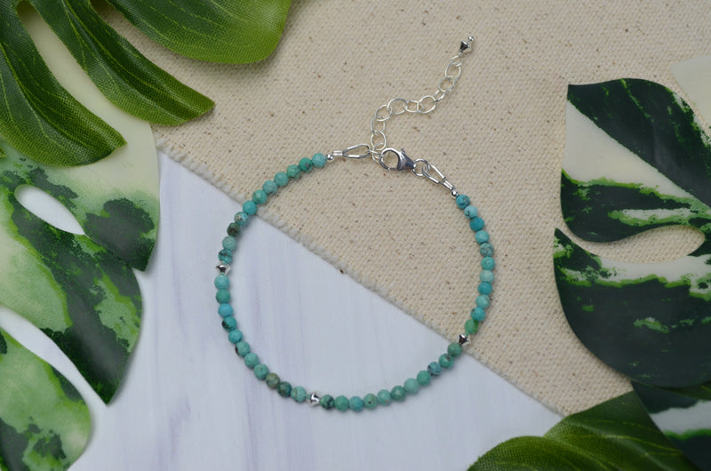 Turquoise Bracelet in Sterling Silver