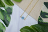 Evil Eye Necklace in Turquoise & 14K Gold Fill