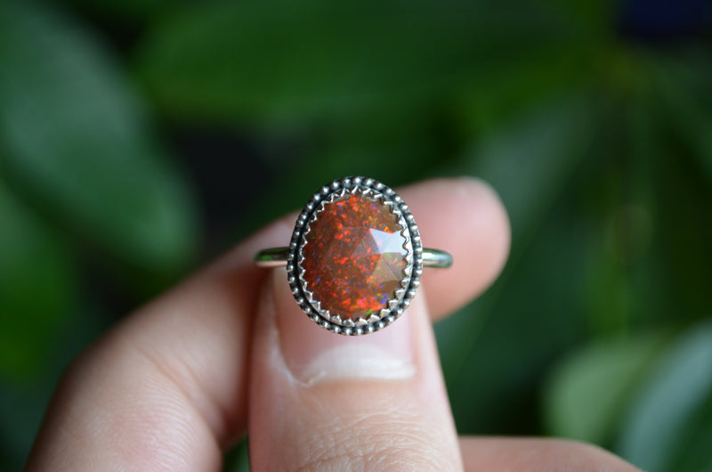 Ethiopian Opal Ring (Size 7)