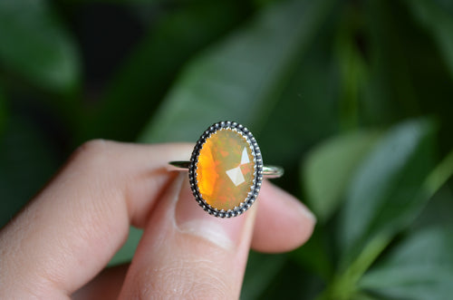 Ethiopian Opal Ring (Size 9)